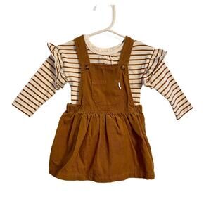 EUC Firsts by Petit Lem Jumper and Shirt Set Size 12 Months